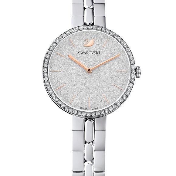 Swarovski Women's Swiss Cosmopolitan Stainless Steel Bracelet Watch 32mm - Picture 1 of 4